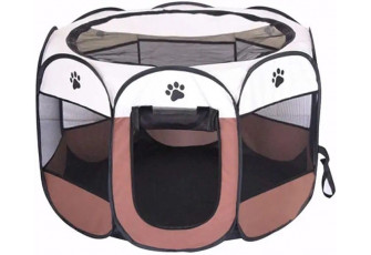 Skládací ohrádka pro psy a kočky XL