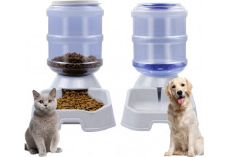 Automatický dávkovač jídla a pití pro psy a kočky