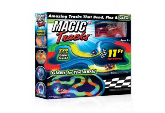 Magic Tracks (svítící autodráha) 220 dílků